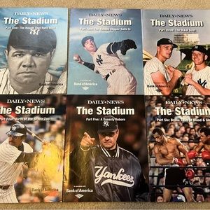 All 6 Daily News “The Stadium” Magazines